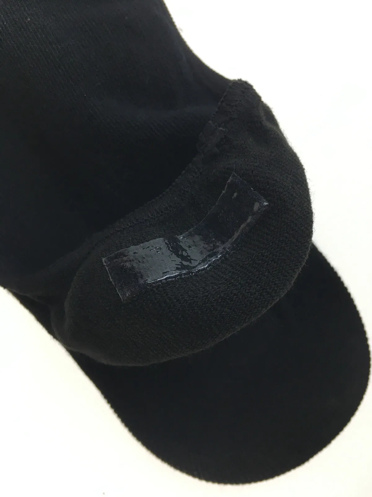 24x NO SHOW COTTON SOCKS Non Slip Heel Grip Low Cut Invisible Footlet Seamless