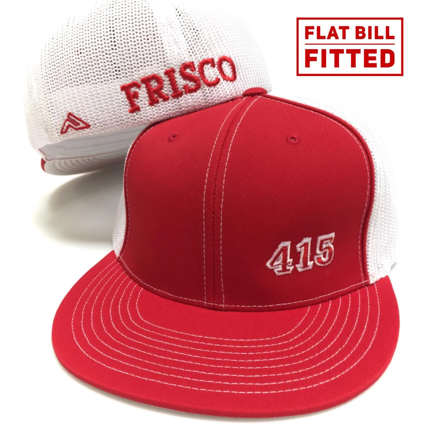 415 Side Stitch Trucker Flat Bill
