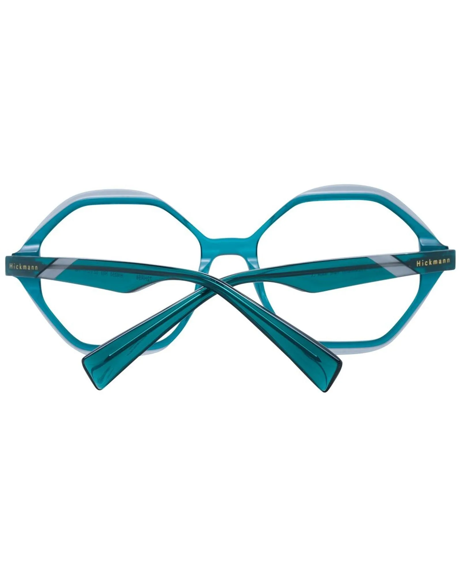 Ana Hickmann Octagon Teal Eyeglasses