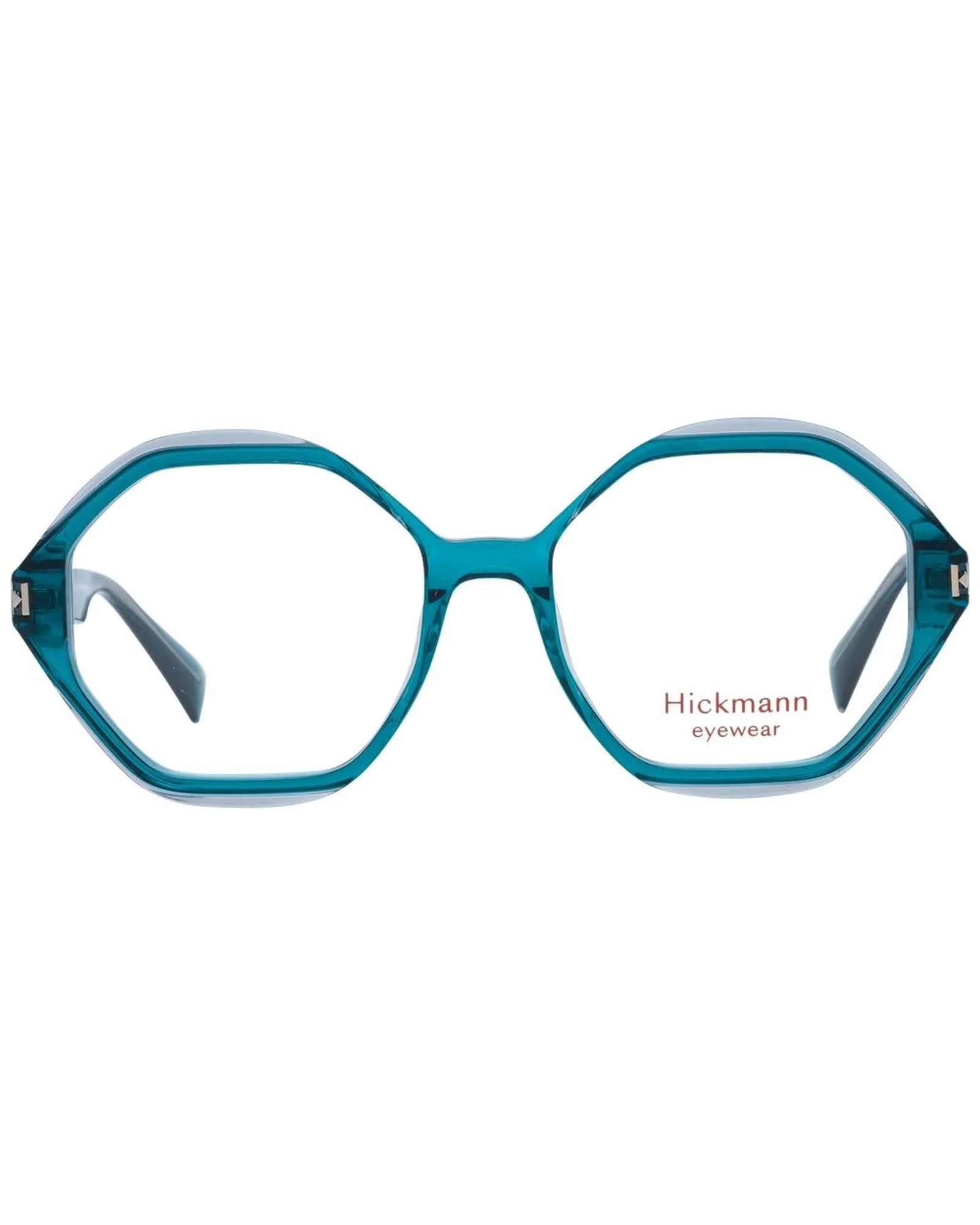 Ana Hickmann Octagon Teal Eyeglasses