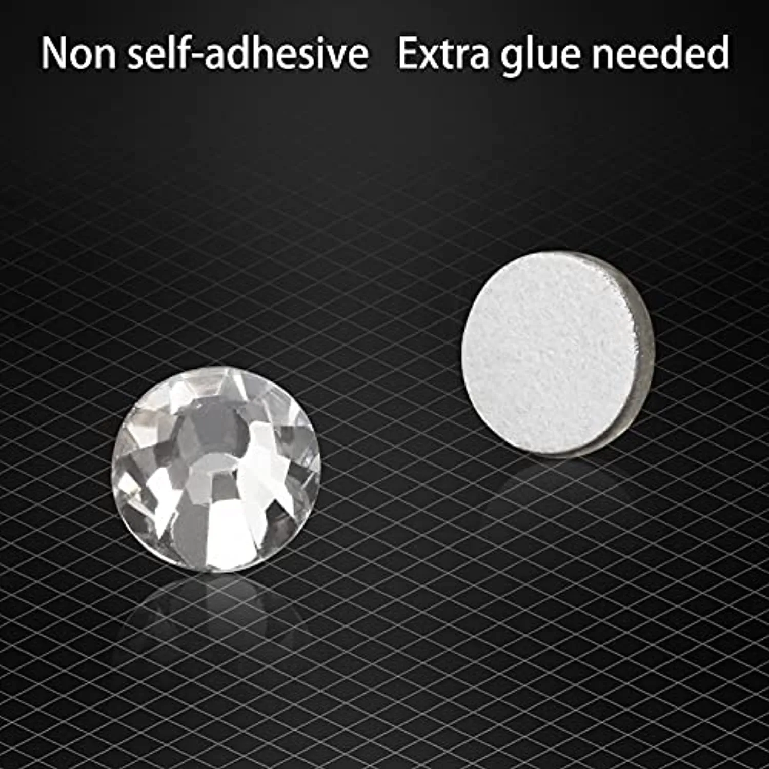 Artdone nail art Rhinestones 5000pcs 2000pcs 1728pcs 120pcs Multi Shapes Glass Crystal AB Rhinestones for nail gems with tools and nail rhinestone glue nail decoration and accessories kit.