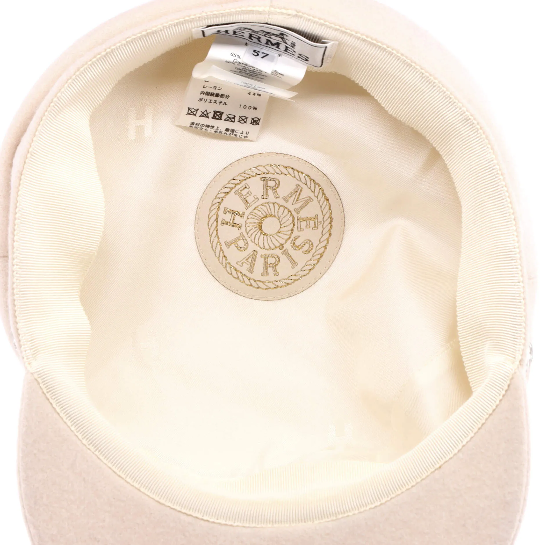 Cabourg en Finesse Newsboy Cap Embroidered Wool