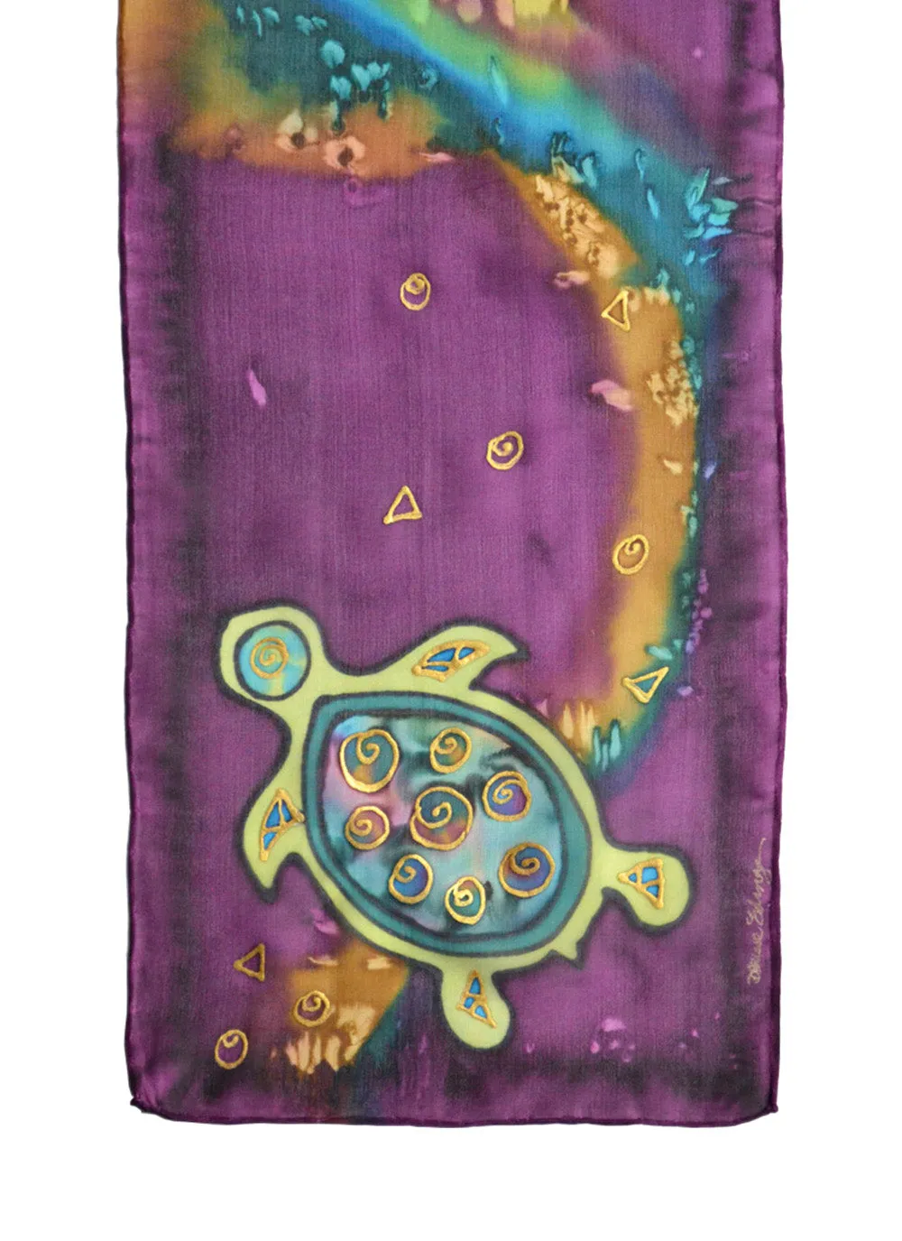 Cave Turtle Scarf | 8"x54"