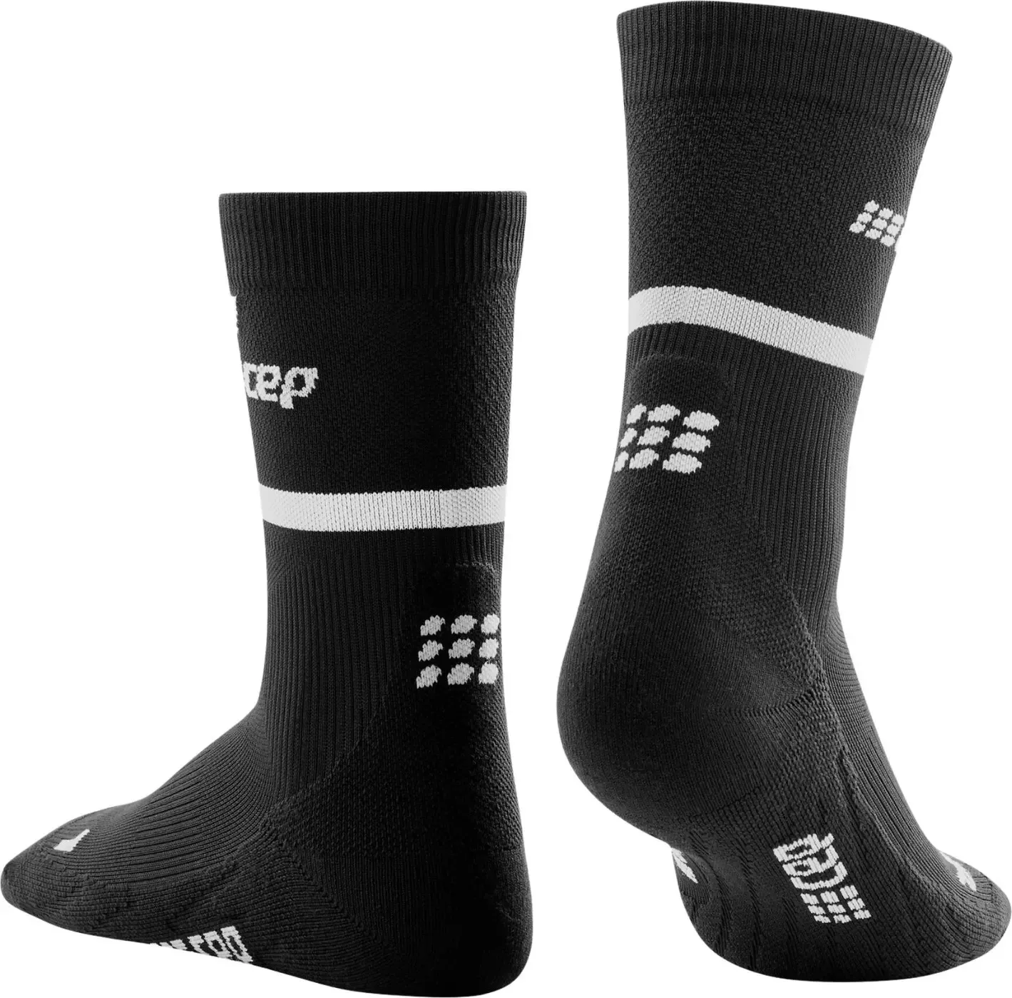 CEP Men&#x27;s Run Compression Mid Cut Socks 4.0 Black | Buy CEP Men&#x27;s Run Compression Mid Cut Socks 4.0 Black here | Outnorth