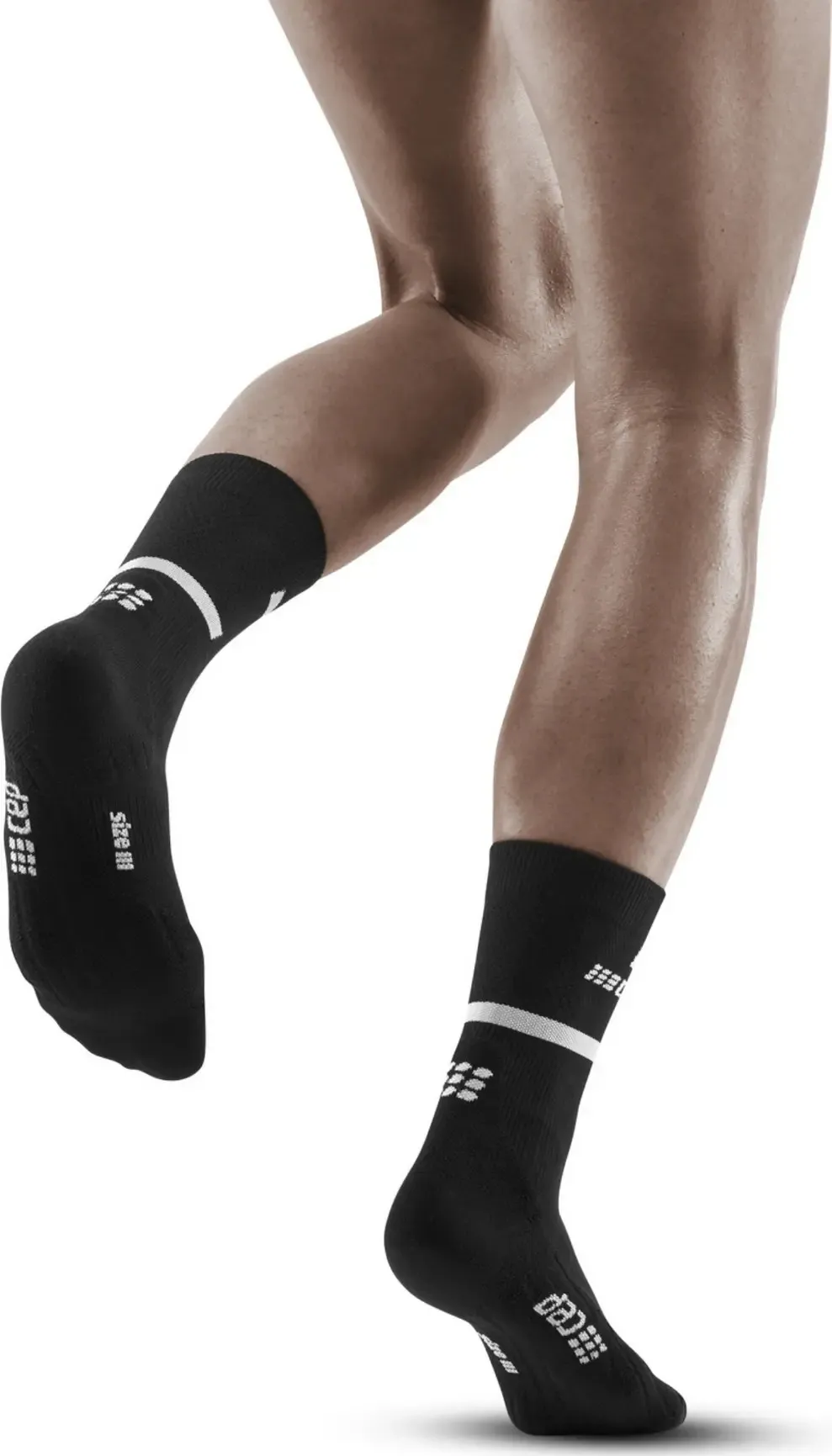 CEP Women&#x27;s Run Compression Mid Cut Socks 4.0 Black | Buy CEP Women&#x27;s Run Compression Mid Cut Socks 4.0 Black here | Outnorth