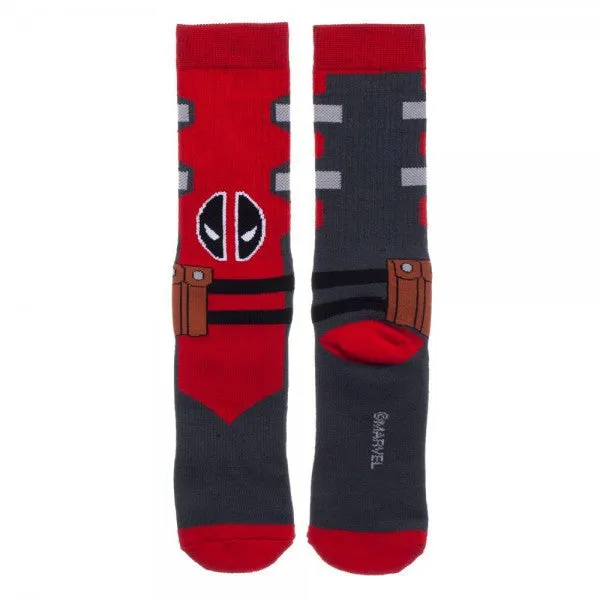 Deadpool Suit Up Crew Socks (Men's)