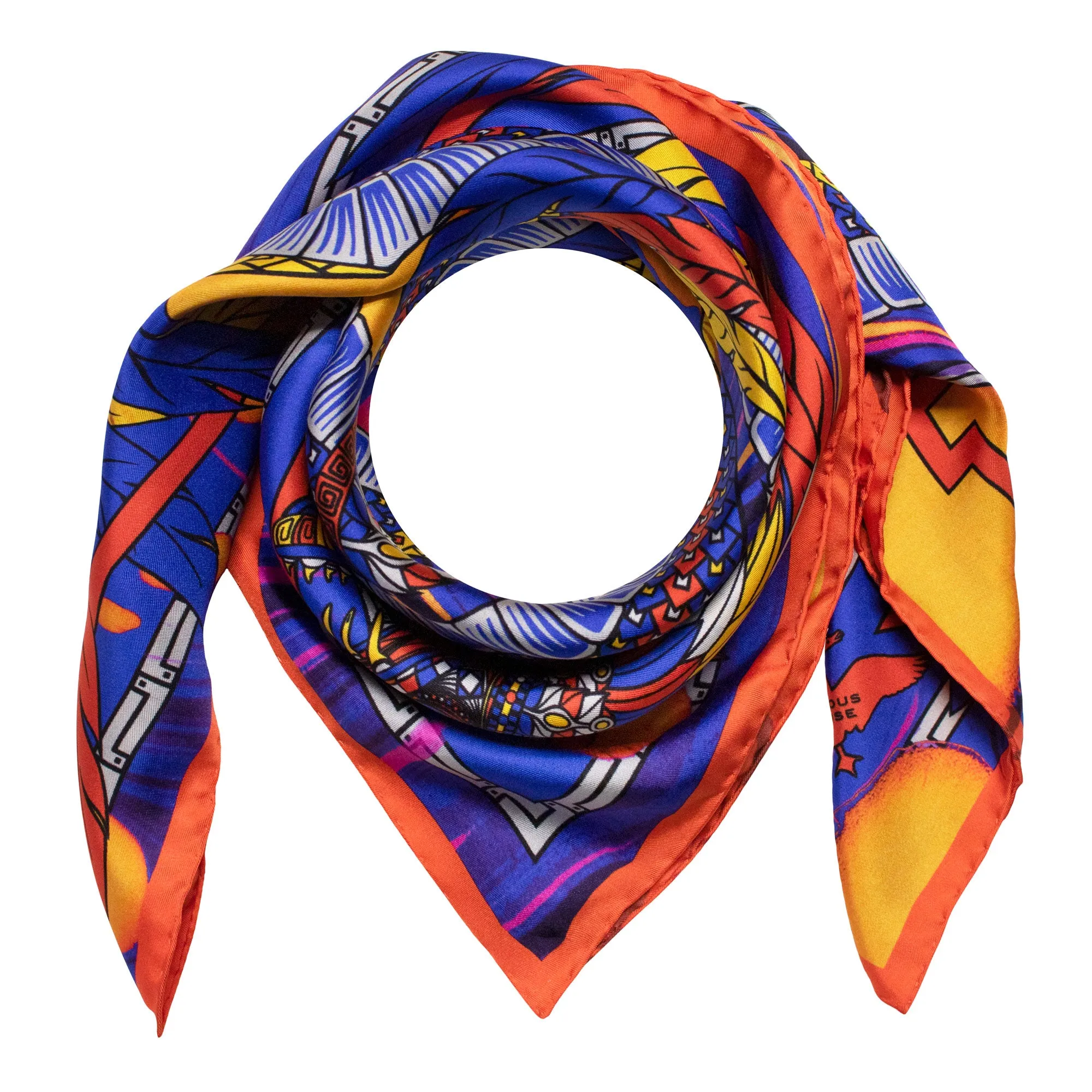 Dragon Scarf, Occidental Impulsum – Silk Scarves