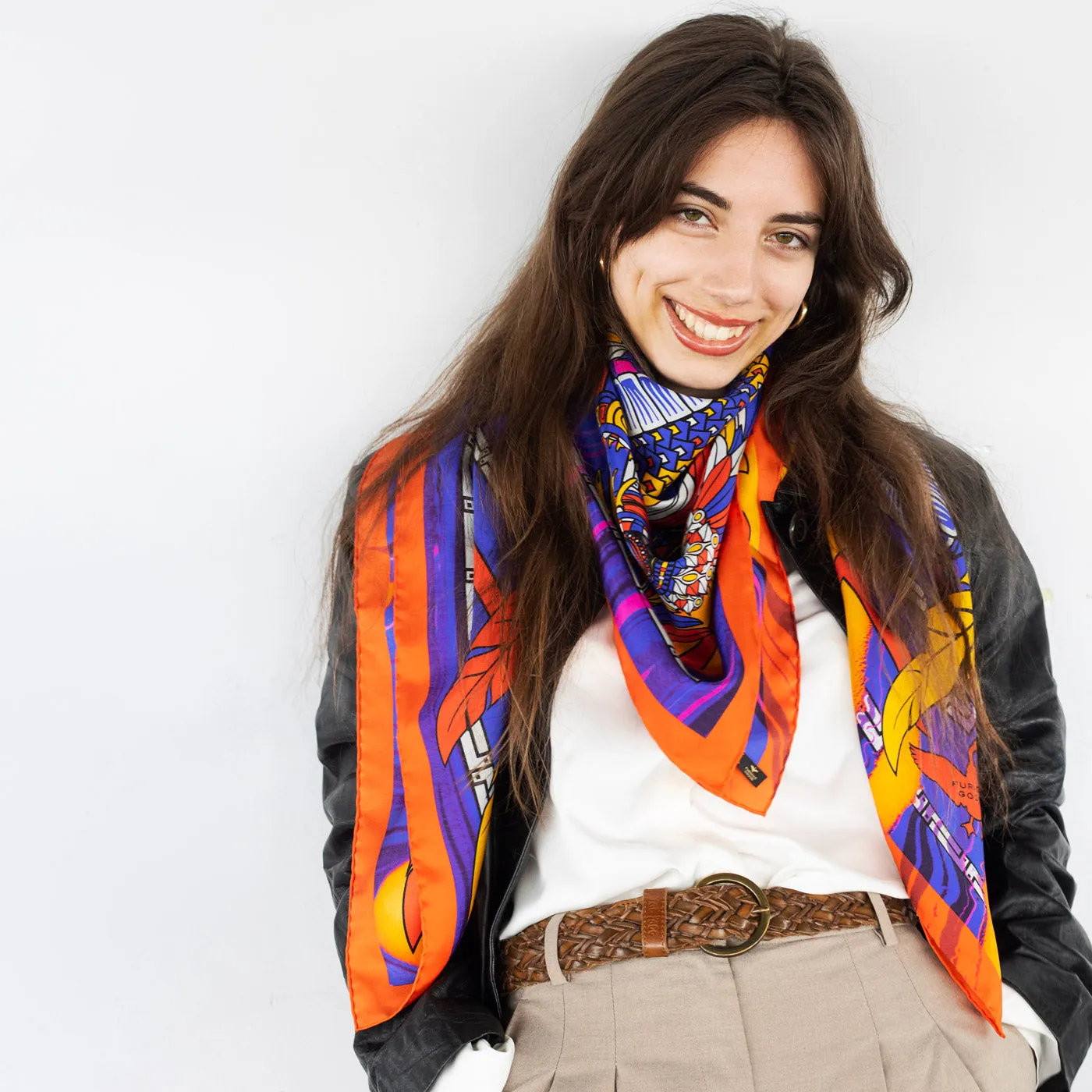 Dragon Scarf, Occidental Impulsum – Silk Scarves
