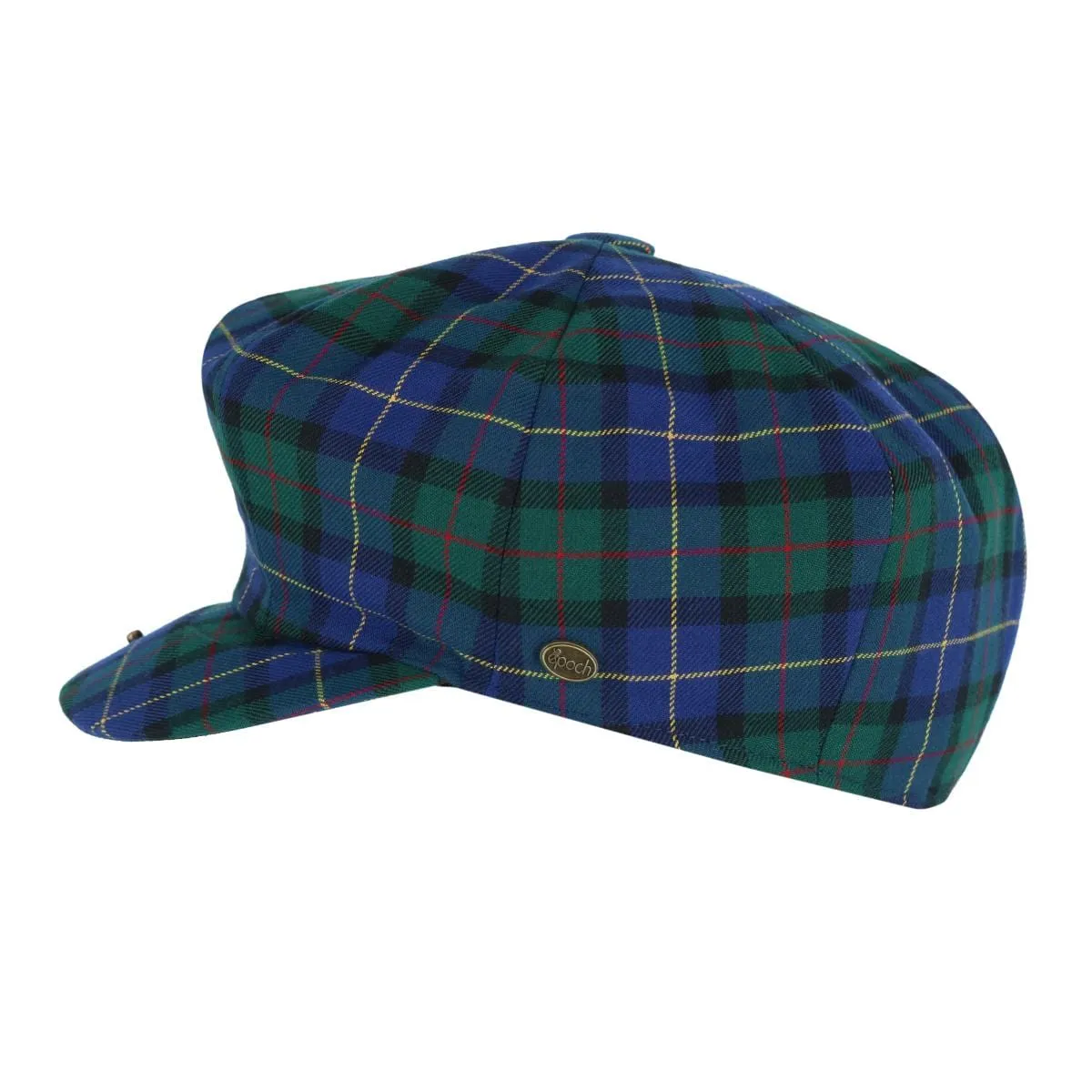 Epoch Hats Company Men's Tartan Plaid Wool Newsboy Cap