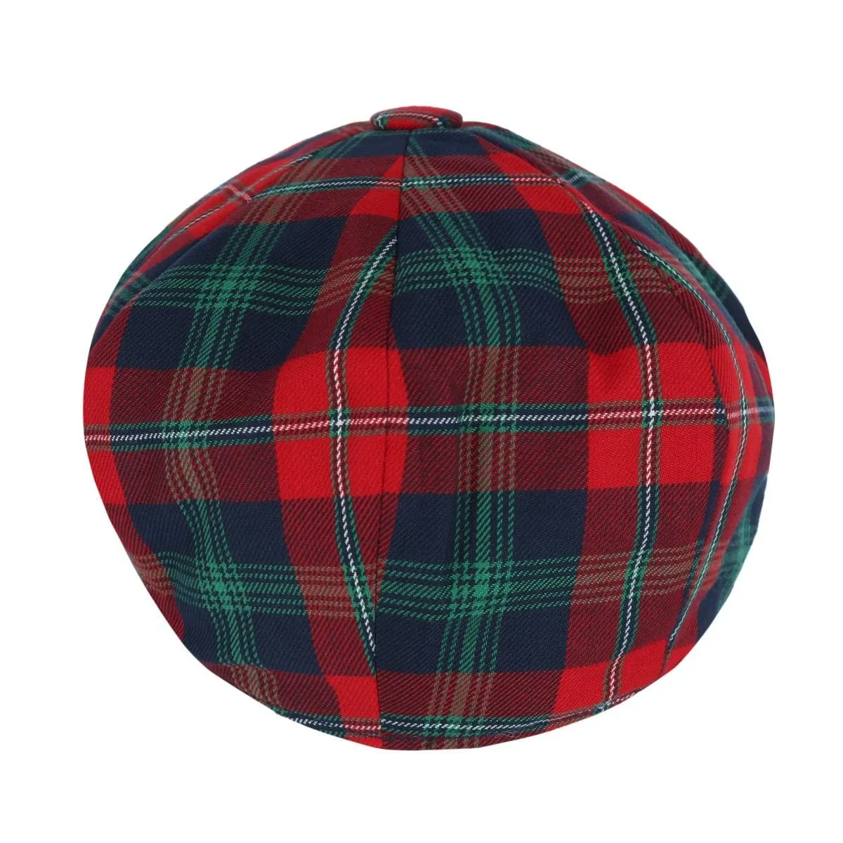 Epoch Hats Company Men's Tartan Plaid Wool Newsboy Cap