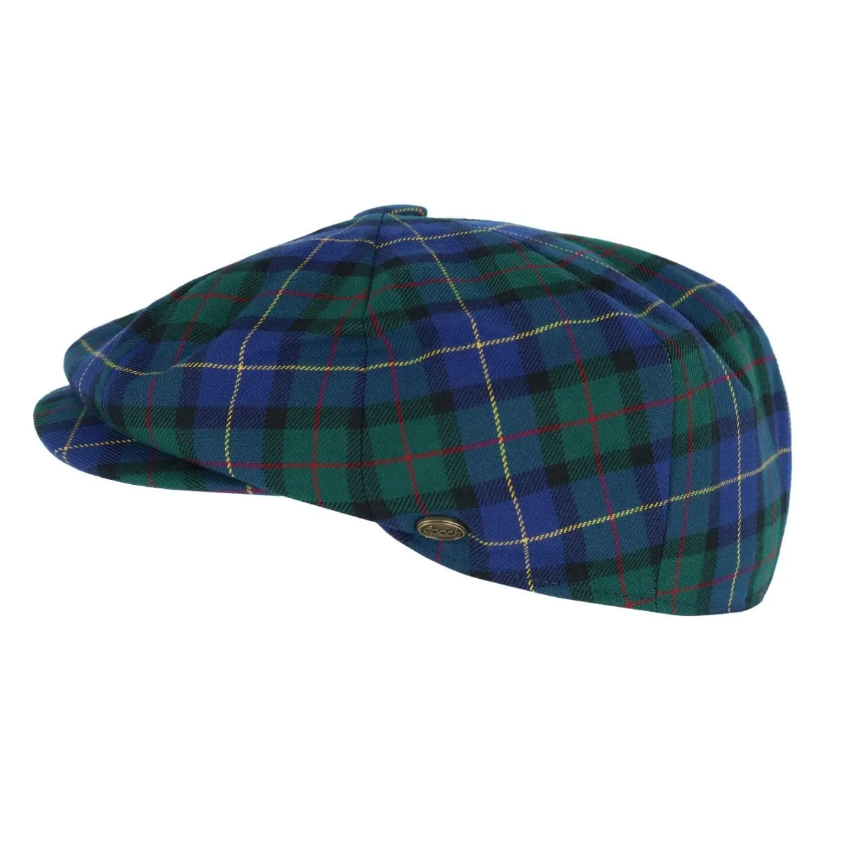 Epoch Hats Company Men's Tartan Plaid Wool Newsboy Cap
