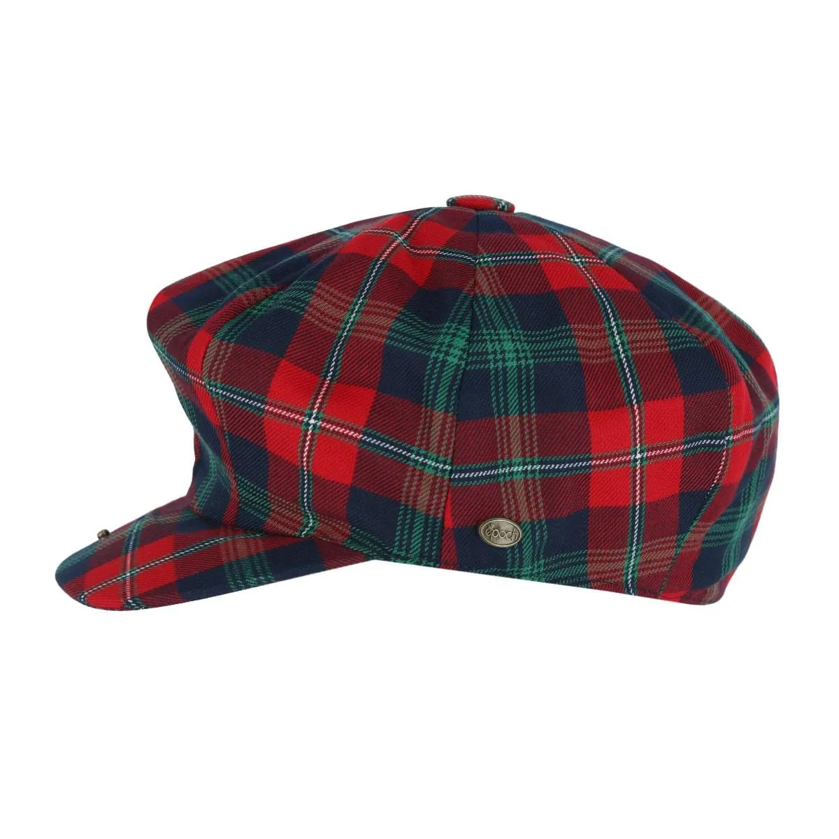 Epoch Hats Company Men's Tartan Plaid Wool Newsboy Cap
