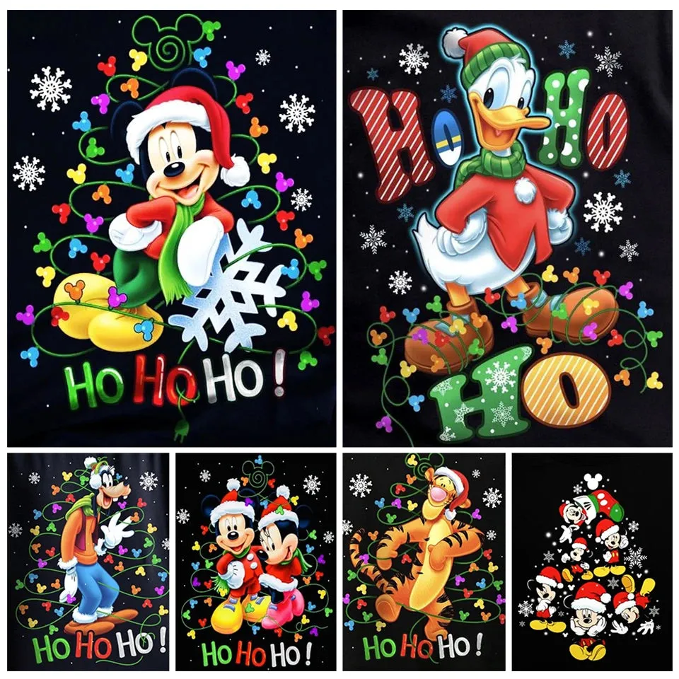 Festive Ho Ho Ho! - Christmas Diamond Painting, Full Round/Square 5D Diamonds