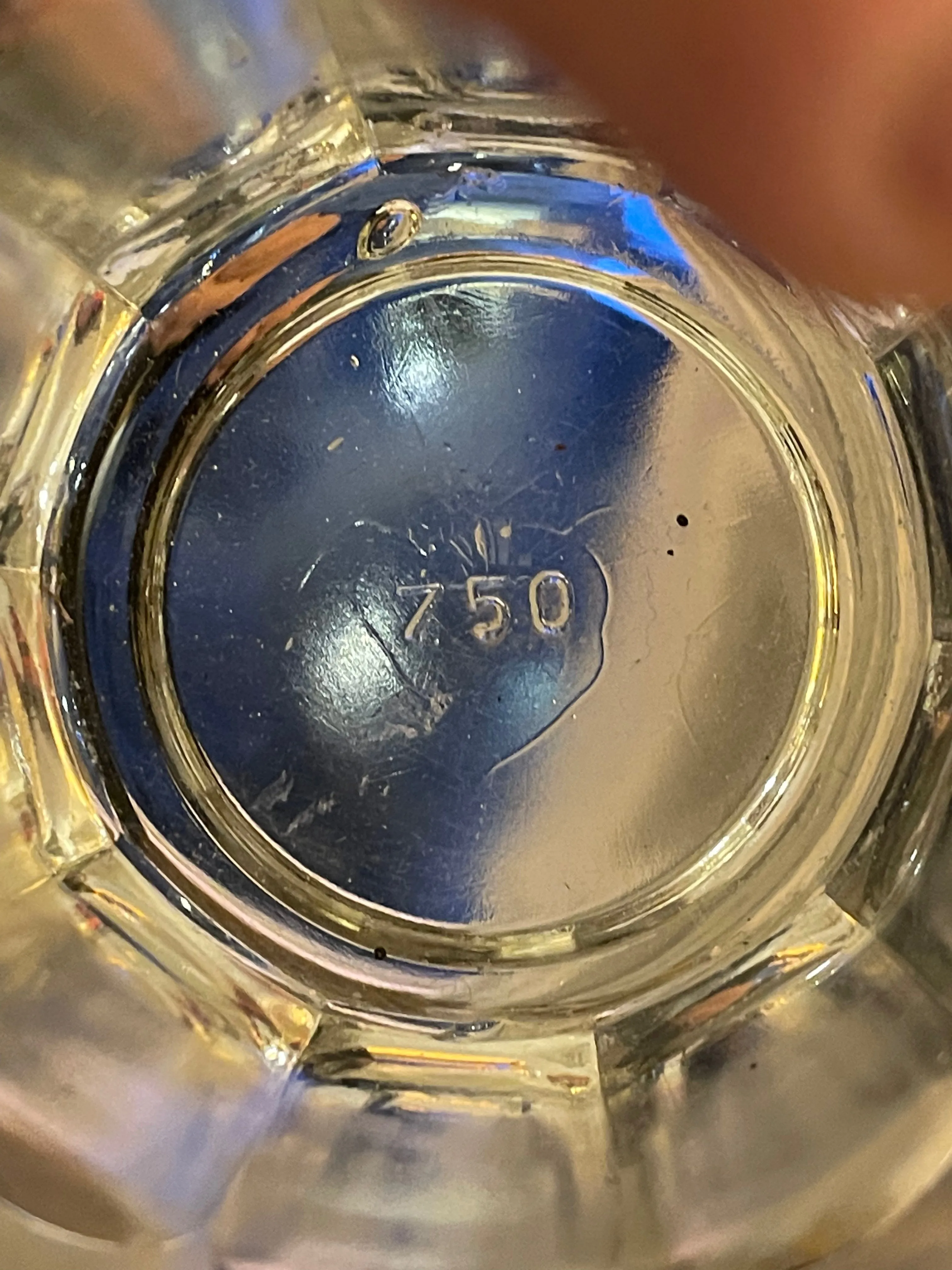 French Glass Jam Jar
