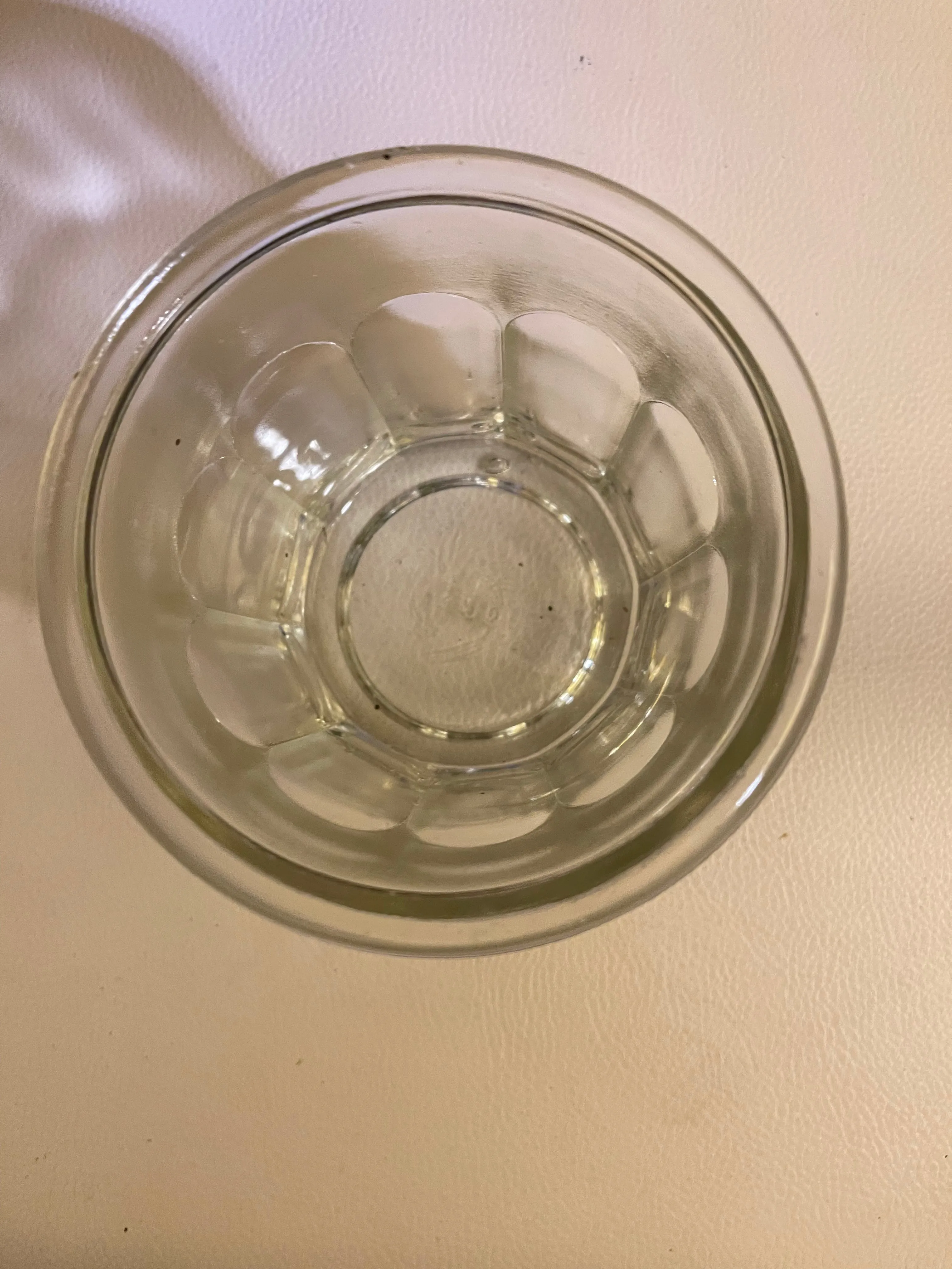 French Glass Jam Jar