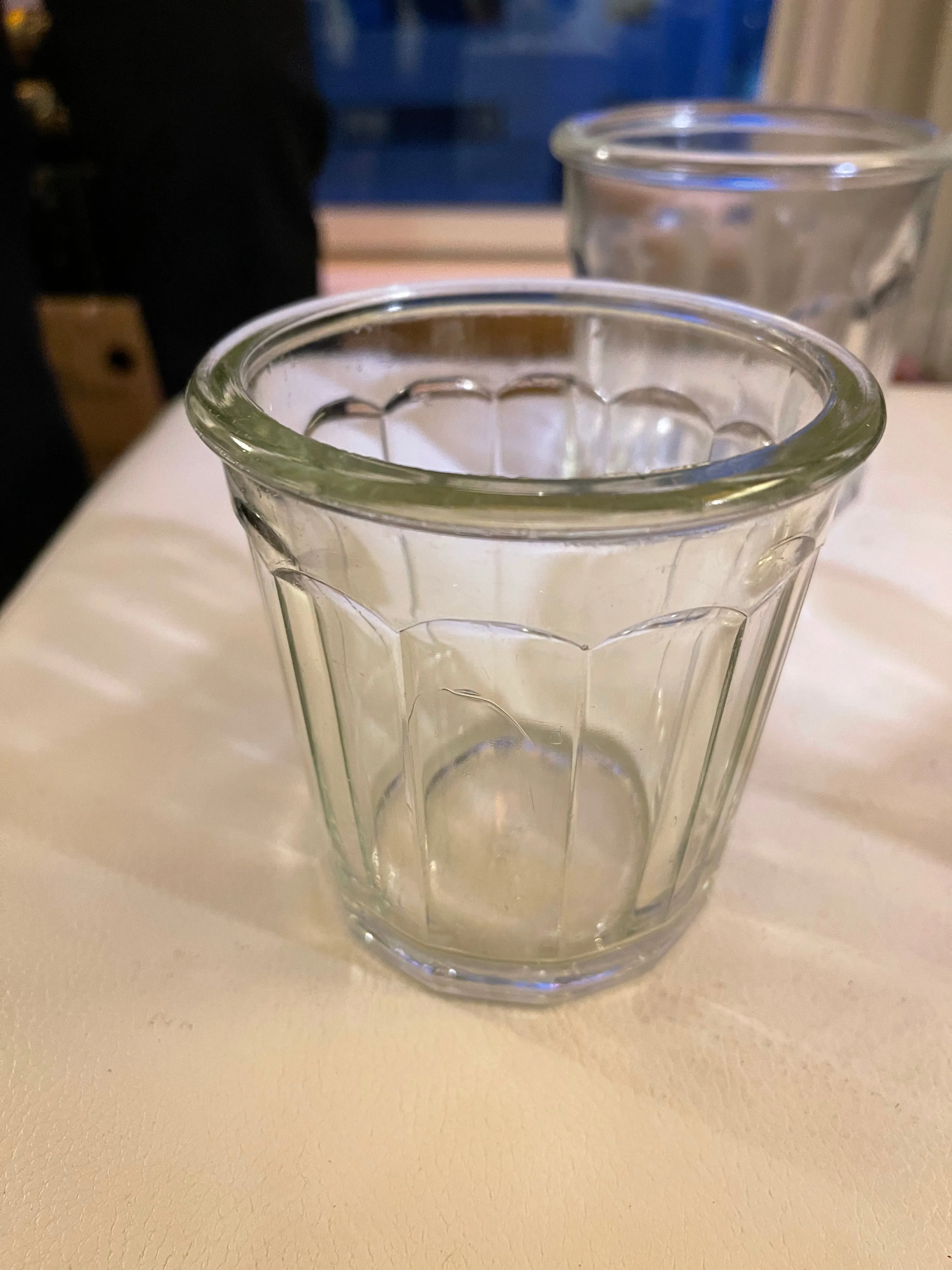 French Glass Jam Jar