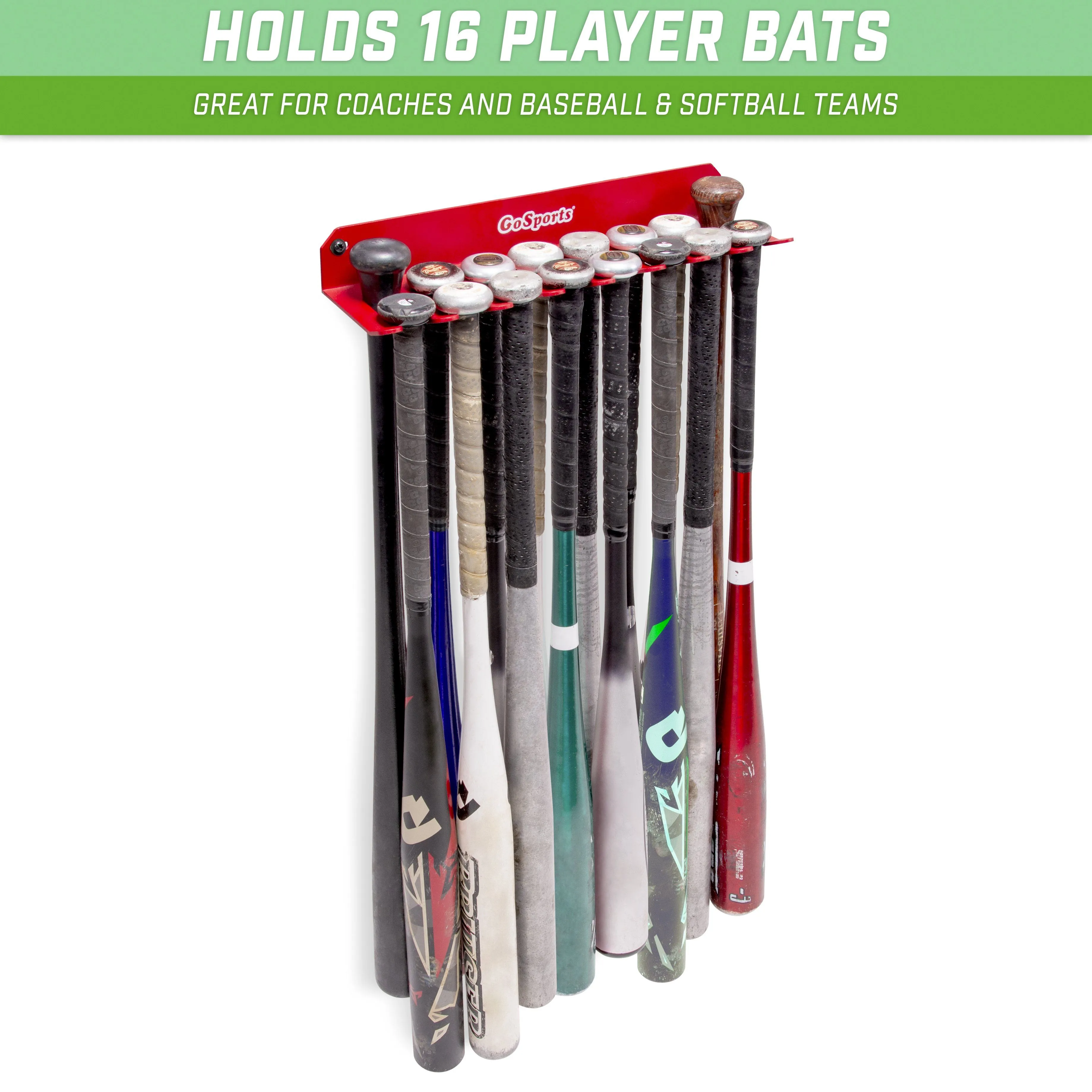 GoSports Baseball & Softball Bat Caddy