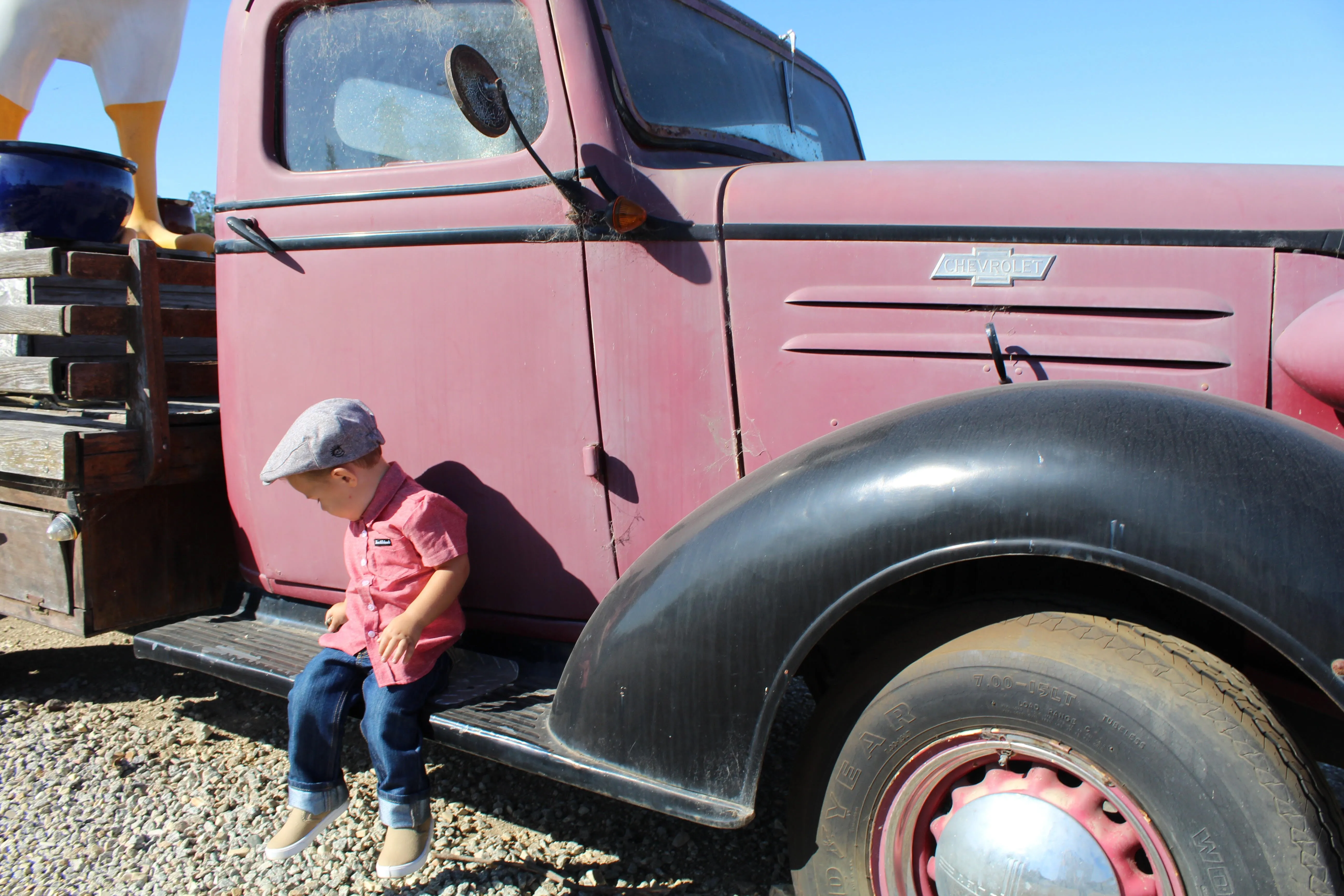 Grey Knuckleheads Pierce Flat Cap For Kids