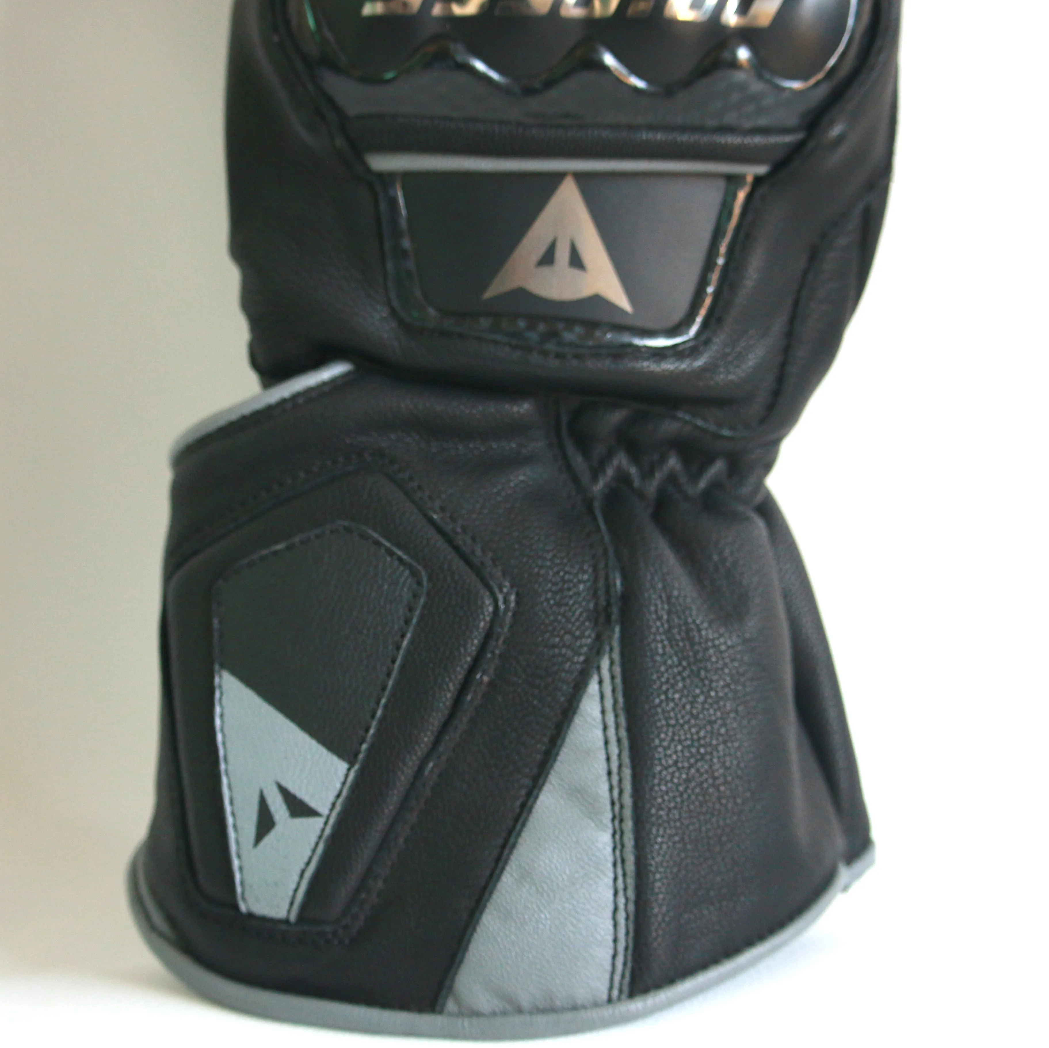 GRW 016 Full Metal D6 Motorbike Black/Gray Motorcycle Gloves