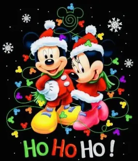 Ho Ho Holiday Greetings! Christmas Diamond Painting, Full Round/Square 5D Diamonds