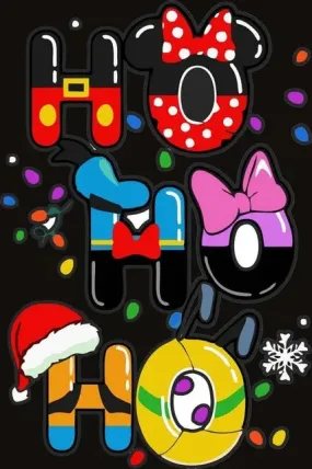 Holiday Ho Ho Ho! - Christmas Diamond Painting, Full Round/Square 5D Diamonds