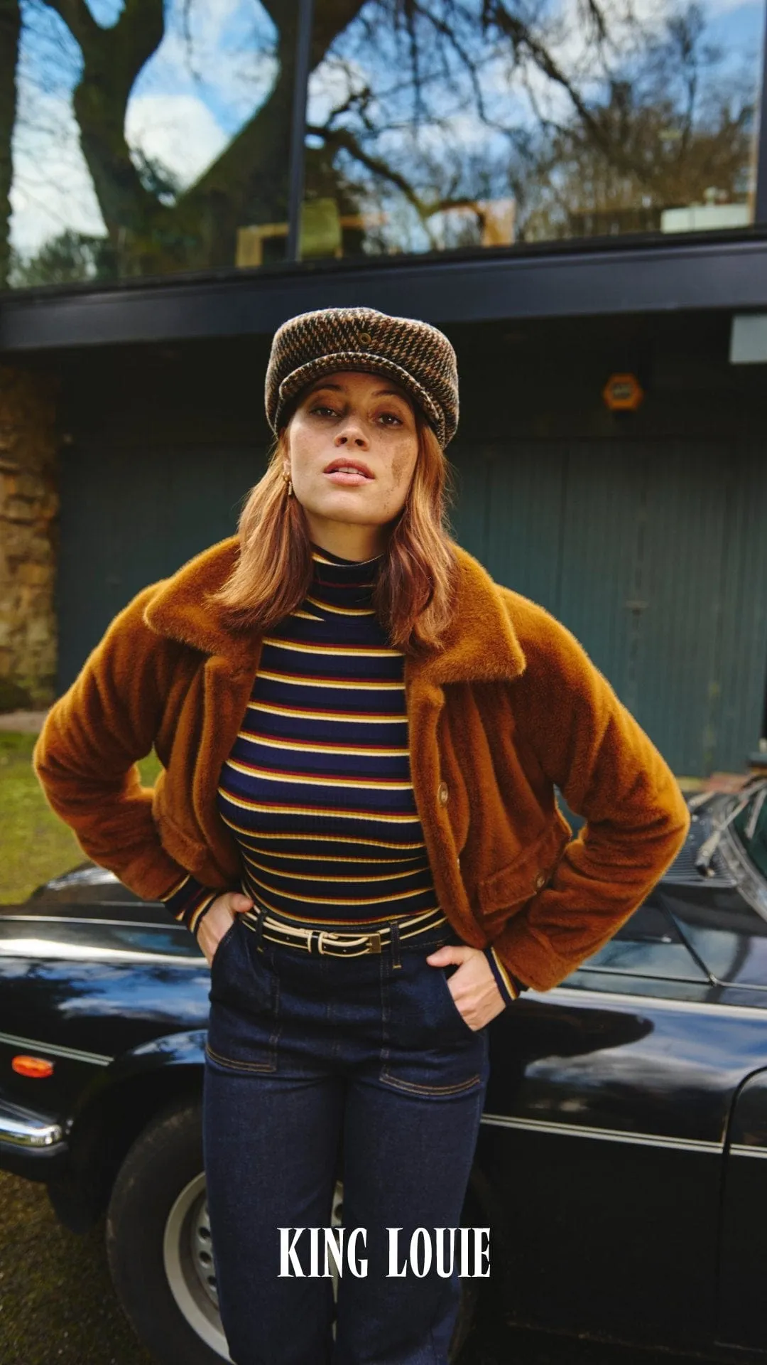 King Louie Granny Cap Peaky