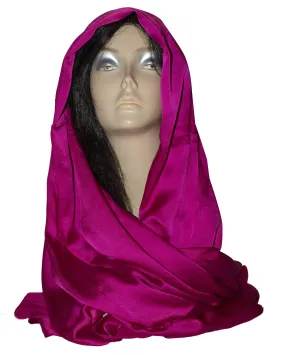 Korean Silk - Dark Fuschia