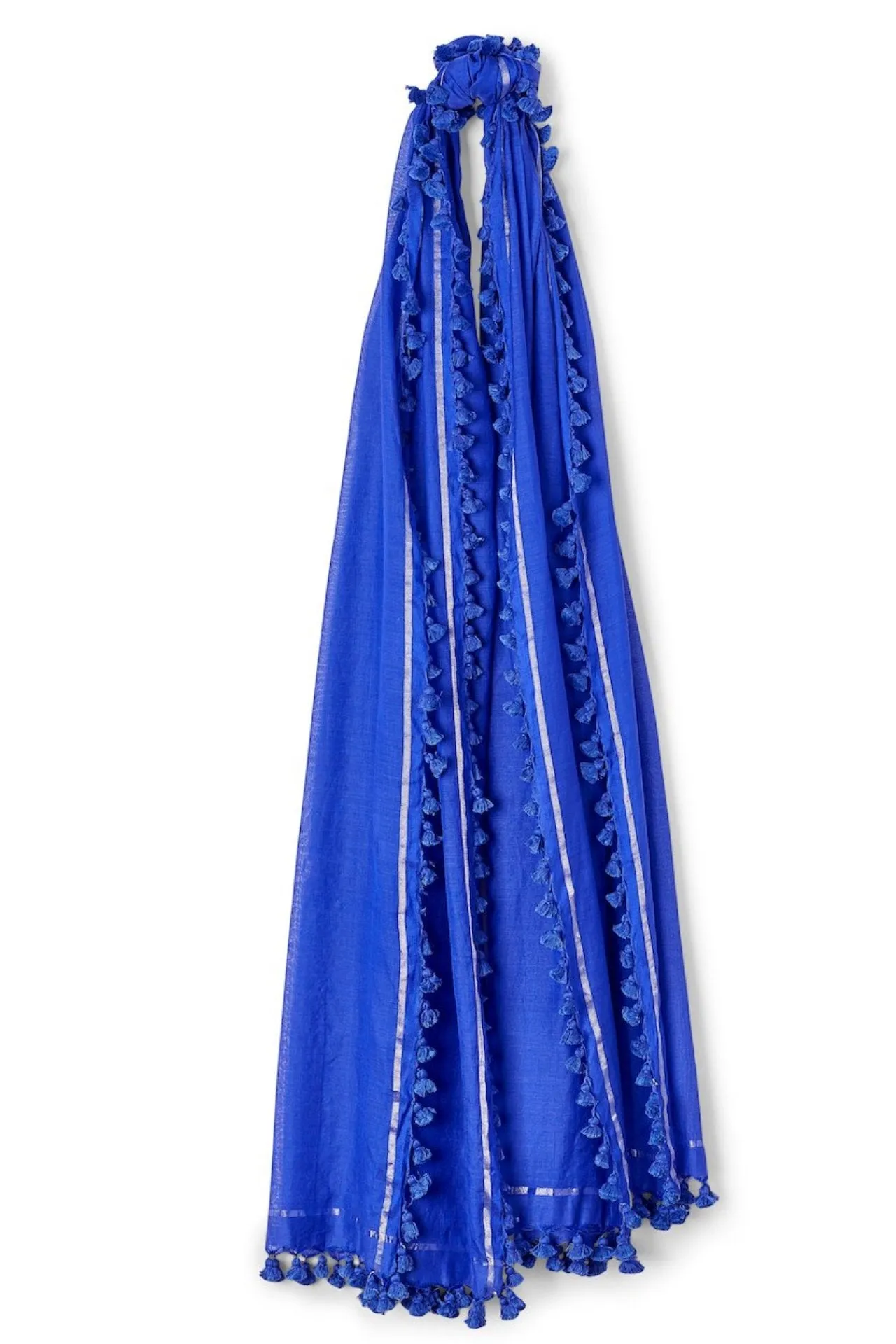 POM POM Scarf/Sarong- Silk
