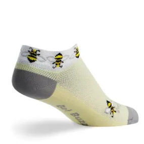 SockGuy S/M Bees Low Cut Sport Socks