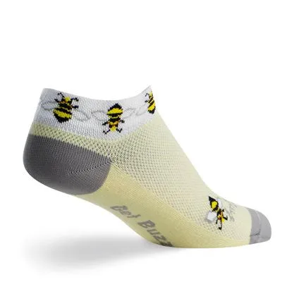 SockGuy S/M Bees Low Cut Sport Socks