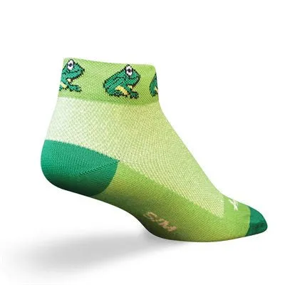 SockGuy S/M Froggie Low Cut Sport Socks