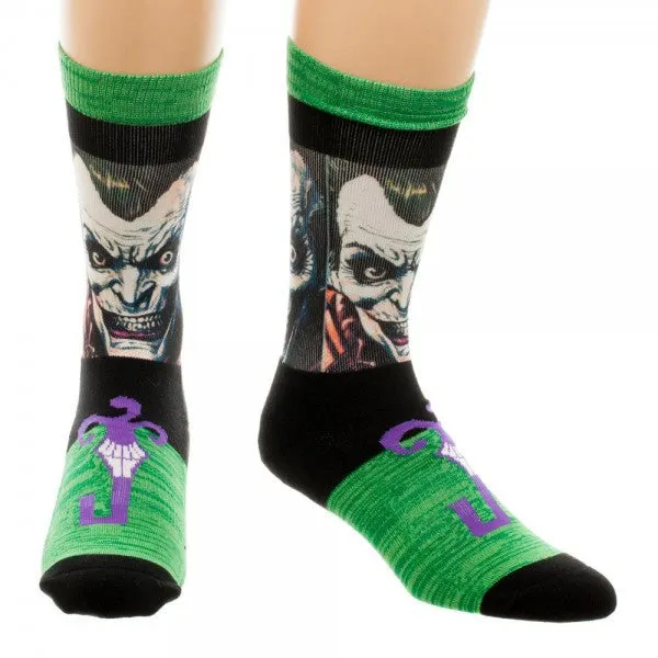 Sublimated Joker Crew Socks (Men's)