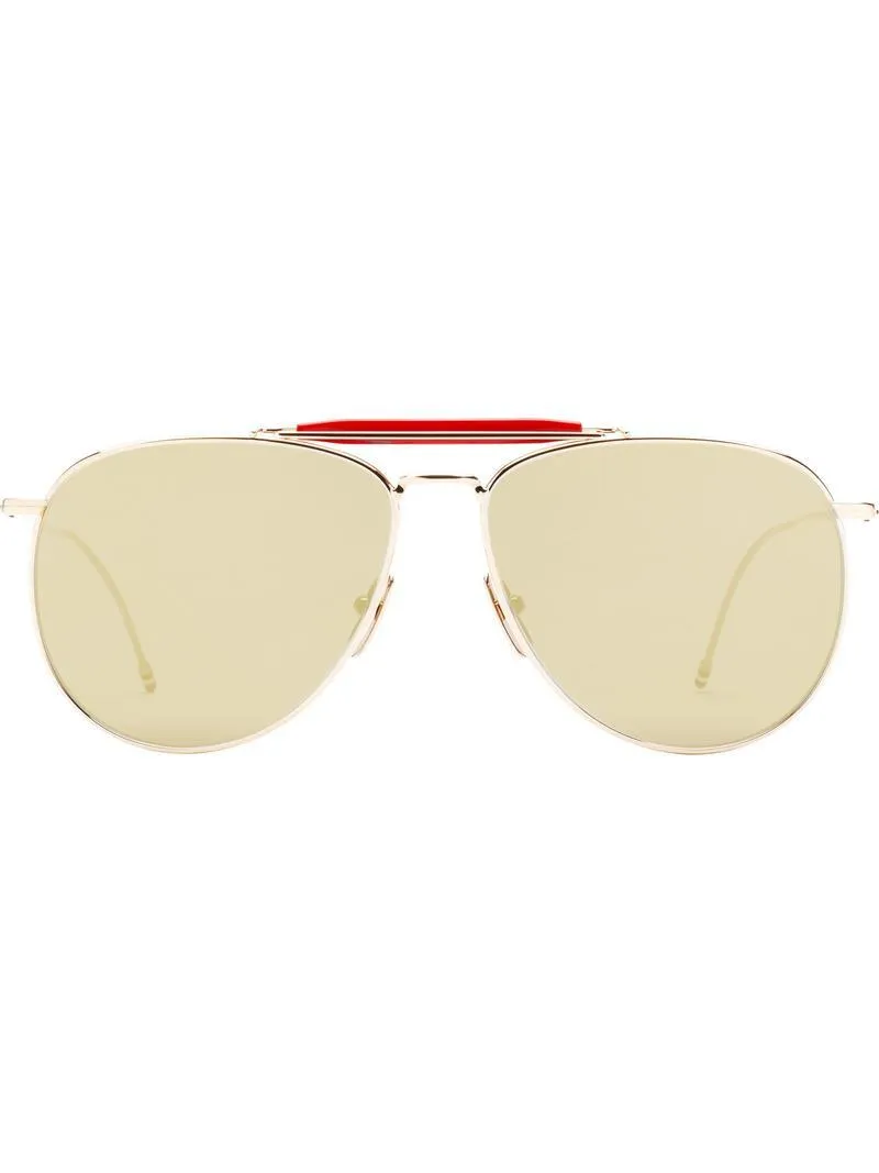 Thom Browne TB5A47 Gold Sunglasses