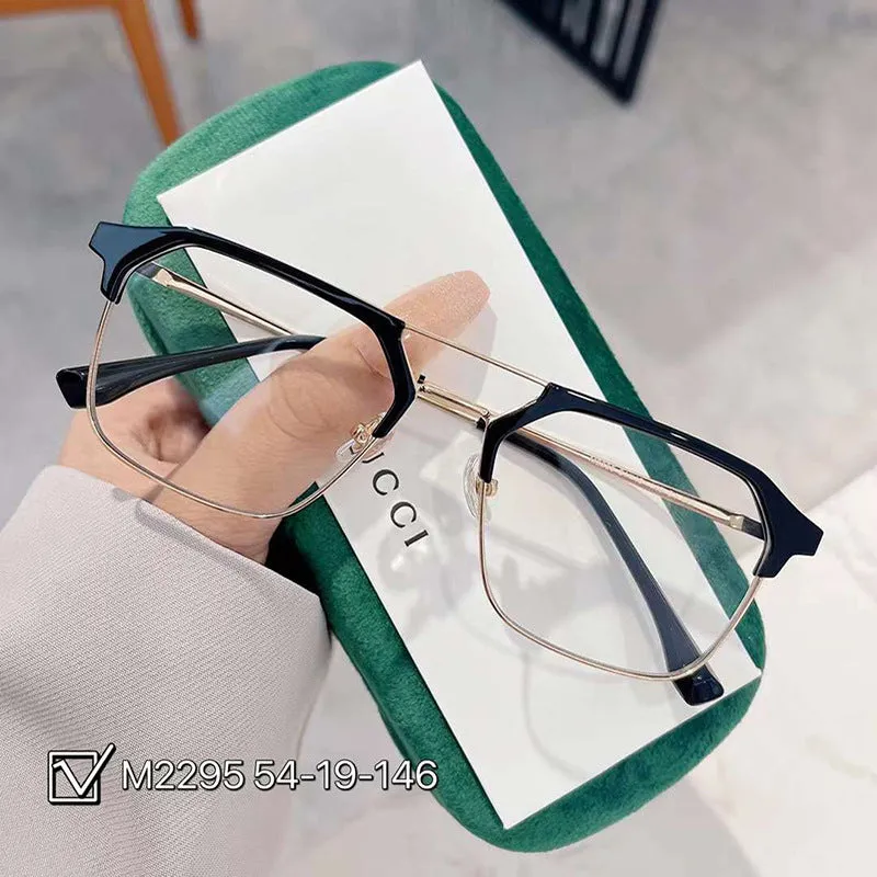 TXOME Vintage Flat Frame Glasses