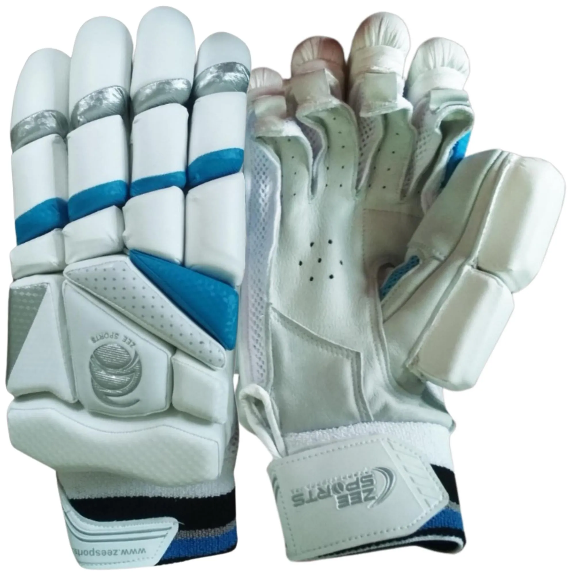 Zee Sports Batting Gloves Tribute Genius - Blue